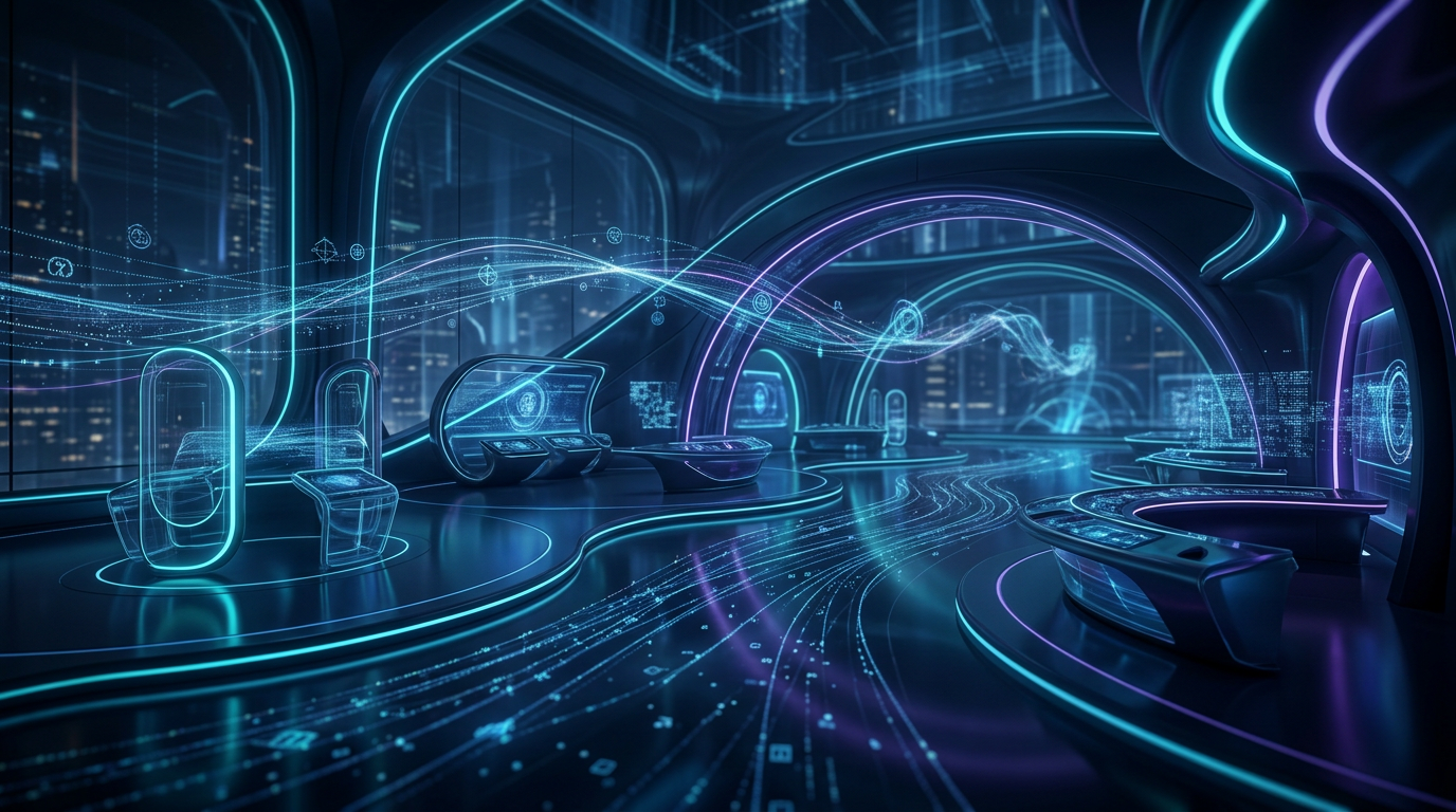 Futuristic international online casino lobby with digital security themes.